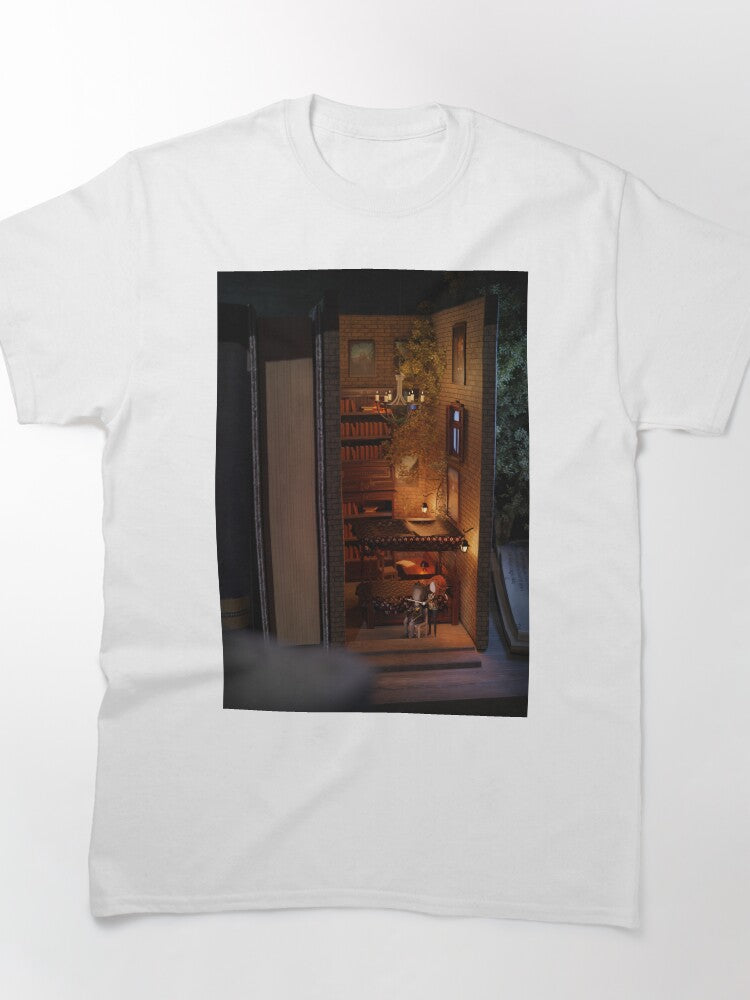 Enemies To Lovers Diorama Tee Bookish Trope Oversized Shirt