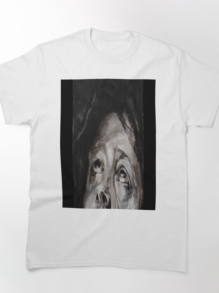Thoughts and Prayers Abstract Oversized T-Shirt Meaningful Design