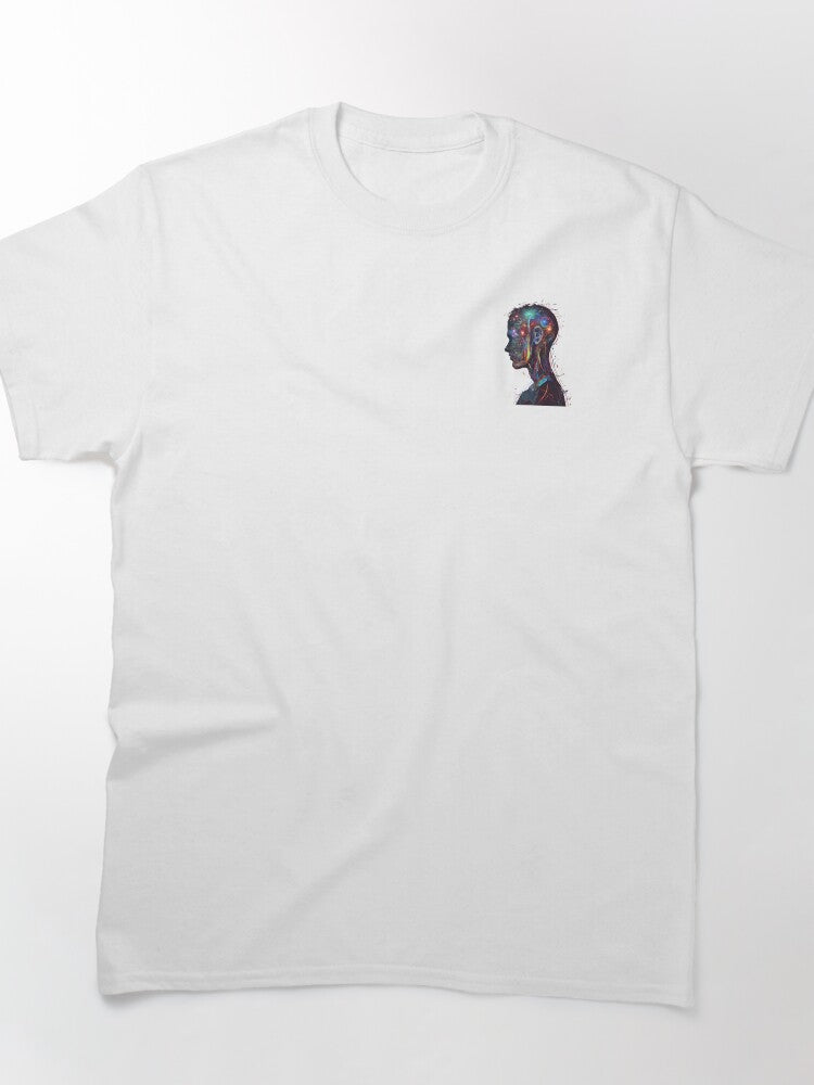 Woman Turned Into Art Tee - Oversized Artistic Graphic Shirt