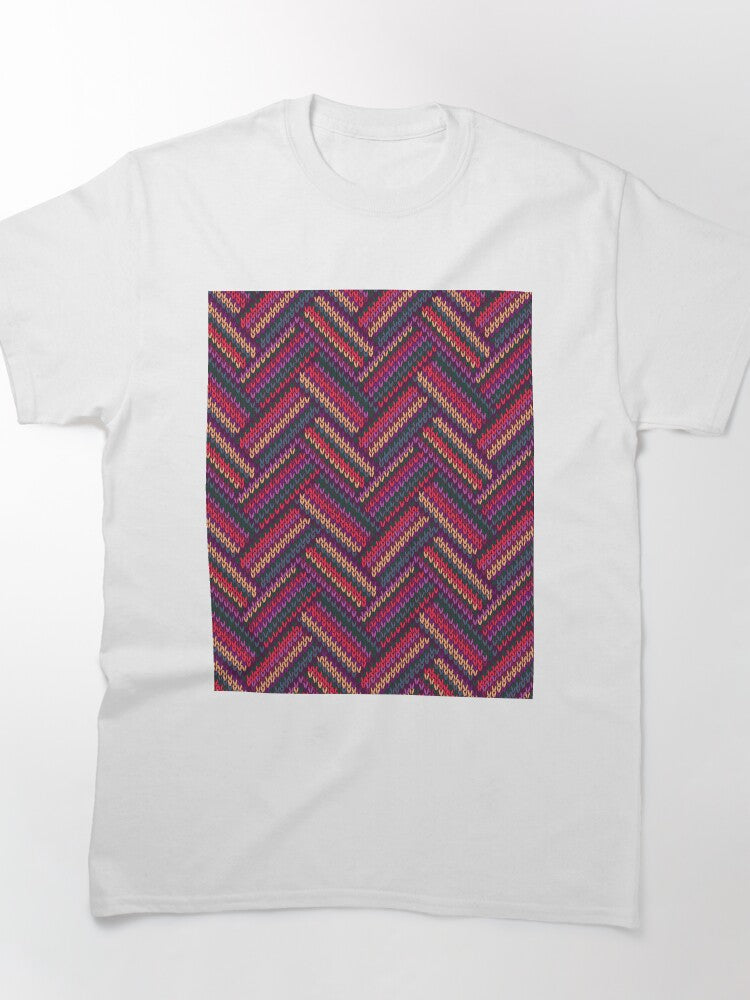 Easy Baby Knitting Pattern Top - Oversized Graphic Crafting Tee