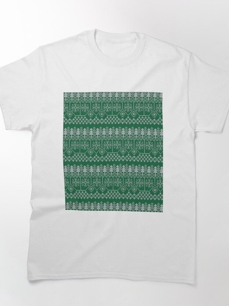 Handmade Baby Knitting Tee - Oversized Soft Pattern Top