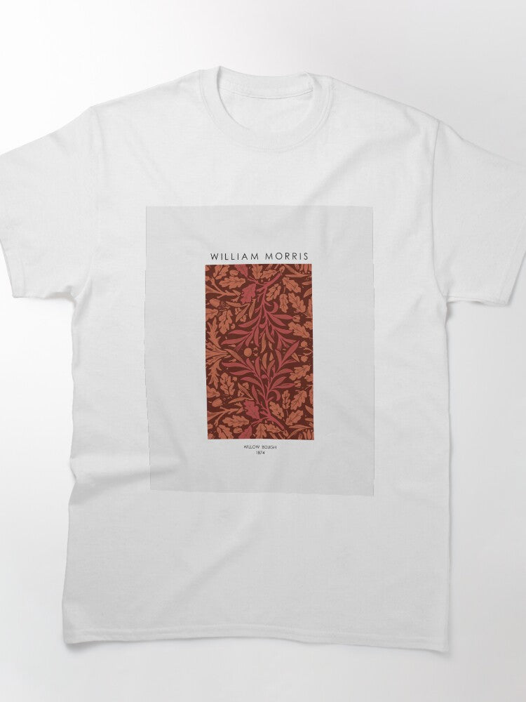 William Morris Art Print T-Shirt | Vintage Art Nouveau Graphic Tee