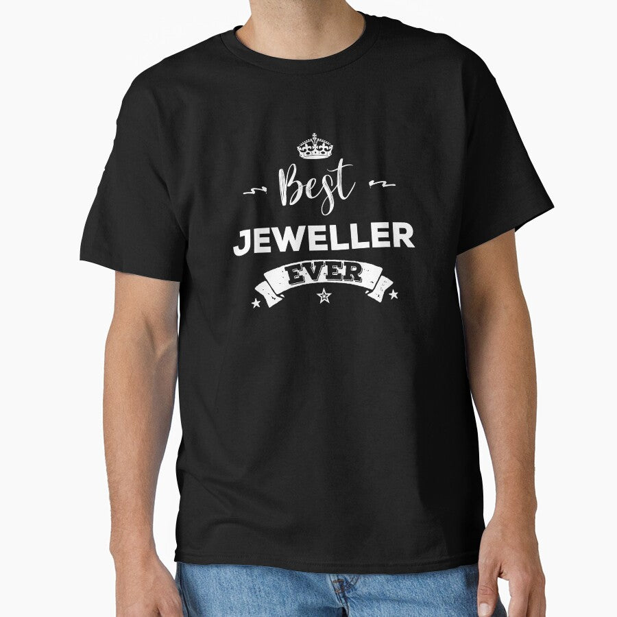 Best Jeweller Ever World Class Quality Oversized T-Shirt Black