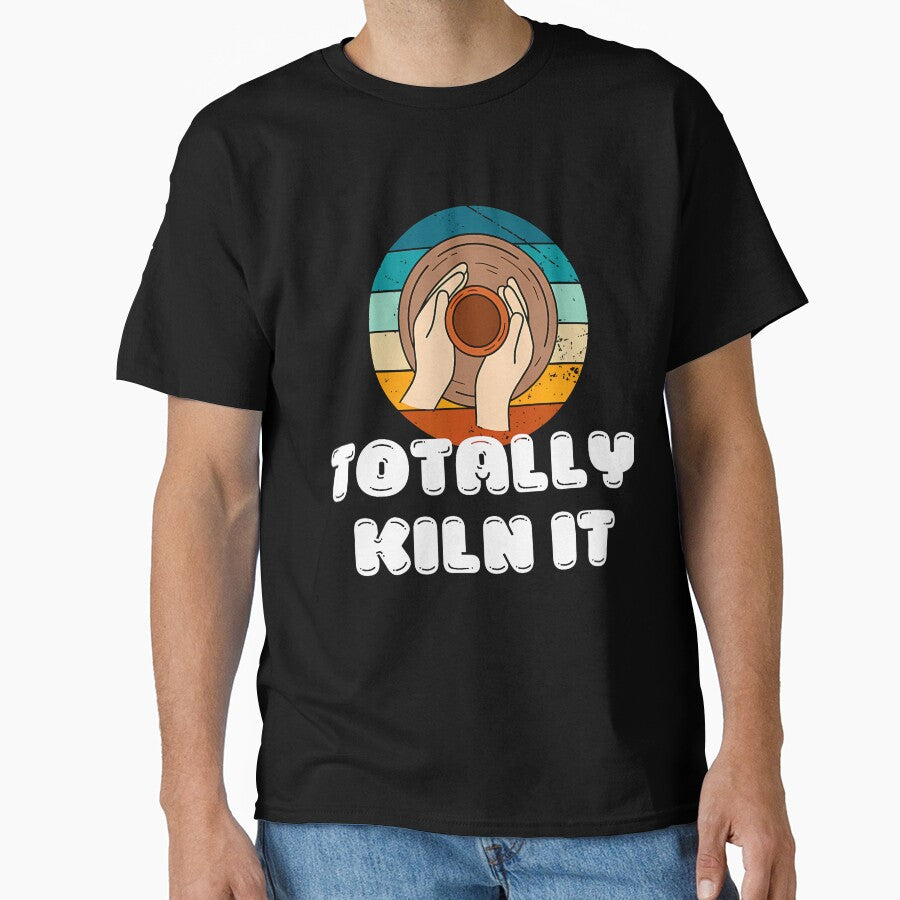 Pottery Wheel Class Clay Molding Session Oversized T-Shirt Black