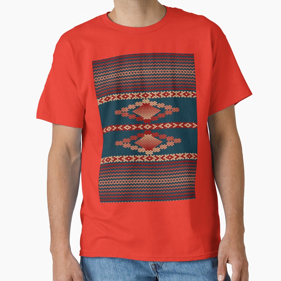 Interior Design Fan Art Tee - Artistic Home Decor Oversized Shirt Poppy Red