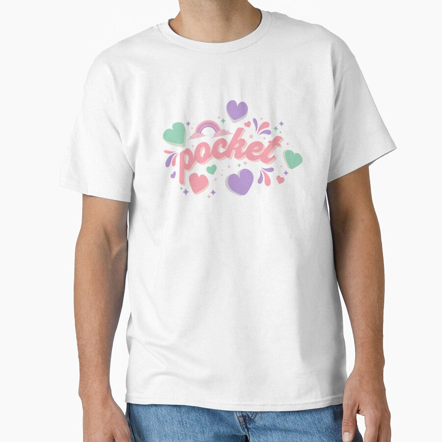 Rachel Chinouriri Pocket Design Oversized T-Shirt Indie Music Fan White