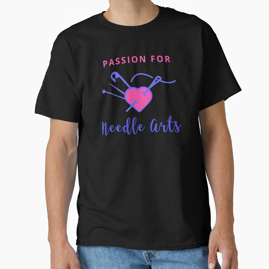 Passion for Needle Arts | Elegant Embroidery Oversized Shirt Black