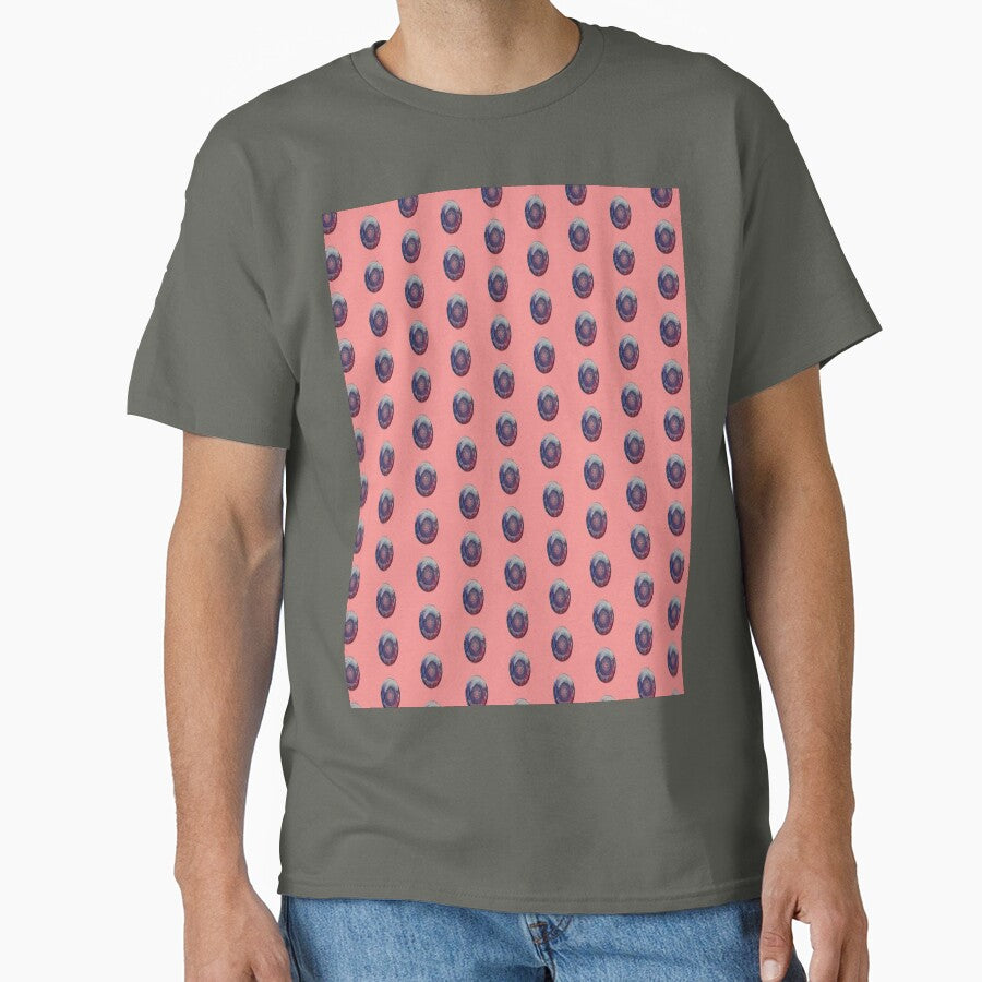 Mysterious Question Mark Oversized T-Shirt Minimalist Symbol Tee Smoke Grey