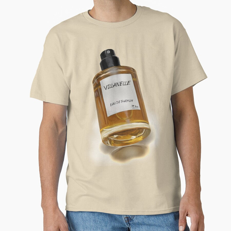 La Villanelle Perfume Shirt - Killing Eve Inspired Fragrance Tee Sand