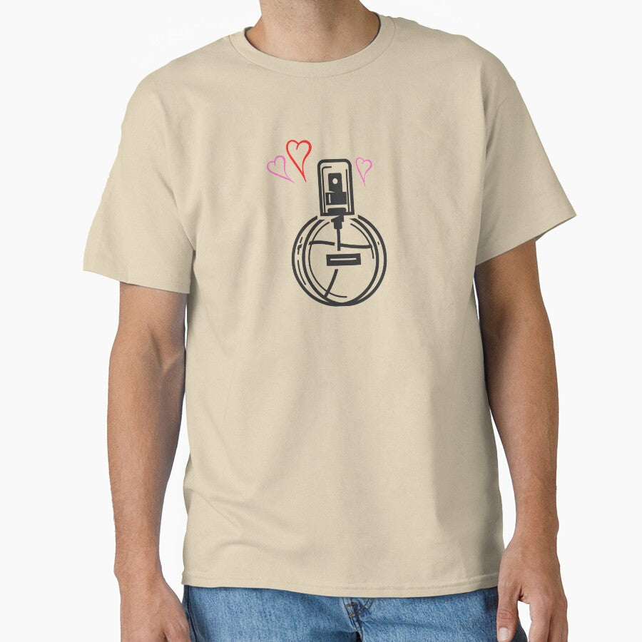 Perfume & Fragrance Expert Tee - Stylish Scent Lover Oversized Shirt Sand