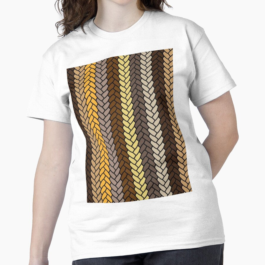 Easy Baby Knitting Pattern Shirt - Relaxed Fit Oversized Tee Art White