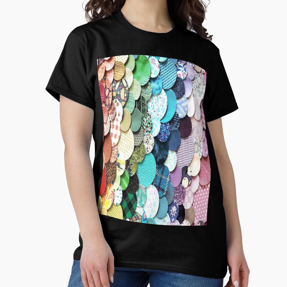 Leather Rainbow Colorful Oversized T-Shirt Vibrant Texture Graphic Black