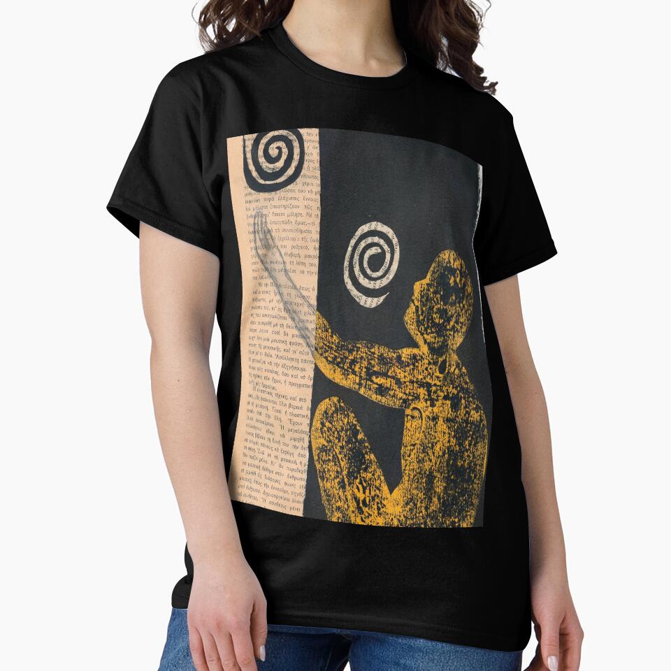 The Fate of the Artist Oversized T-Shirt Deep Conceptual Graphic Black
