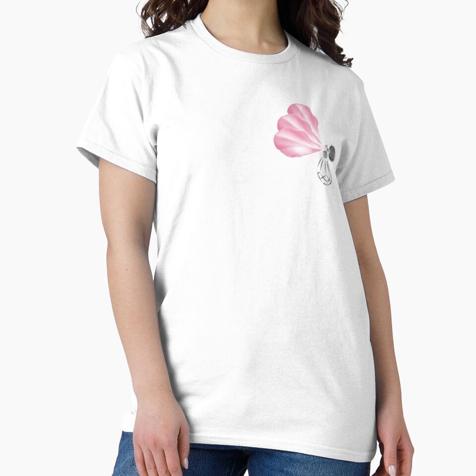 Life Minimalist Graphic Tee - Simple Modern Aesthetic Oversized Shirt White