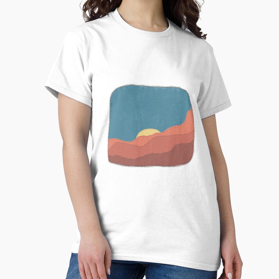 Sewn In Crafty Aesthetic Minimalist Oversized T-Shirt White