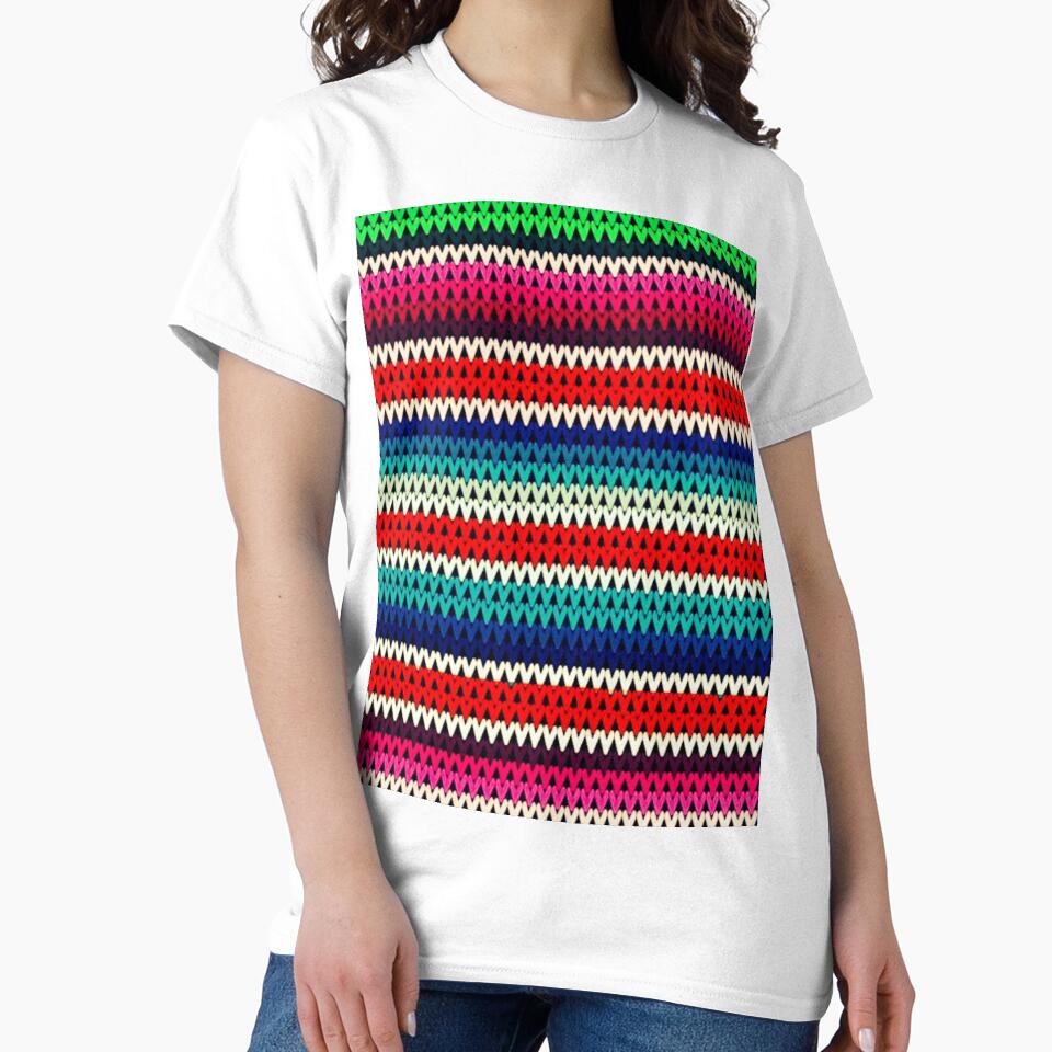 Oversized Baby Knitting Pattern Tee - Comfy DIY Crafting Apparel White